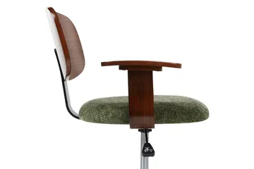 Kontorsstol Gunnison - Grönt, mörkt trä - Möbler - Fåtölj & stolar - Kontorsstol & skrivbordsstol