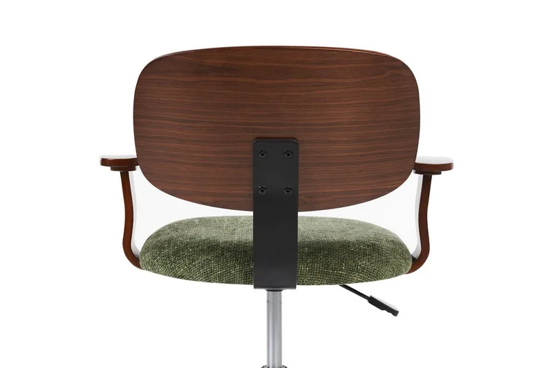 Kontorsstol Gunnison - Grönt, mörkt trä - Möbler - Fåtölj & stolar - Kontorsstol & skrivbordsstol