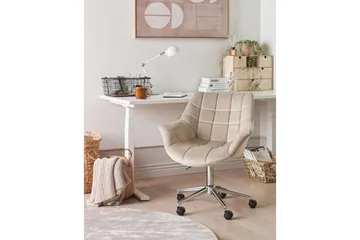 Kontorsstol Labelle Beige - Beige - Möbler - Fåtölj & stolar - Kontorsstol & skrivbordsstol
