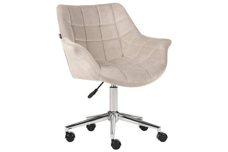 Kontorsstol Labelle Beige - Beige - Möbler - Fåtölj & stolar - Kontorsstol & skrivbordsstol
