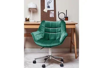 Kontorsstol Labelle Grön - Grön - Möbler - Fåtölj & stolar - Kontorsstol & skrivbordsstol