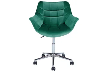 Kontorsstol Labelle Grön - Grön - Möbler - Fåtölj & stolar - Kontorsstol & skrivbordsstol