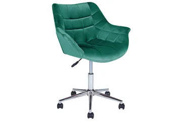 Kontorsstol Labelle Grön - Grön - Möbler - Fåtölj & stolar - Kontorsstol & skrivbordsstol