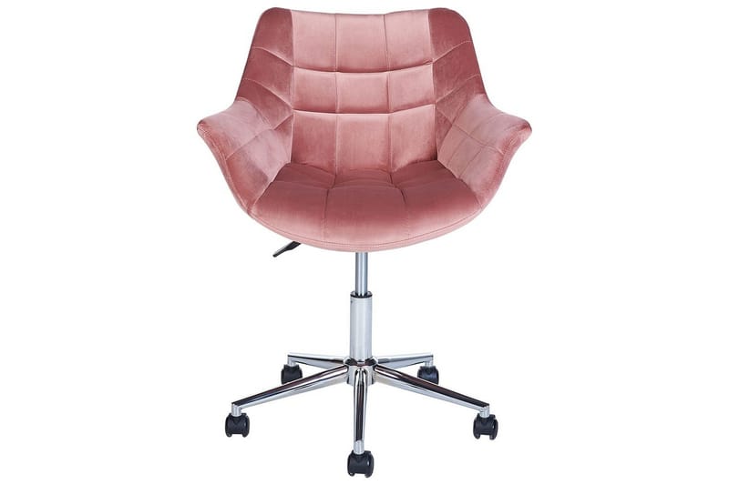 Kontorsstol Labelle Rosa - Rosa - Möbler - Fåtölj & stolar - Kontorsstol & skrivbordsstol