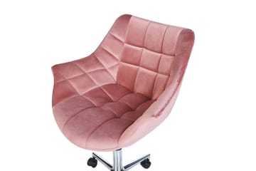 Kontorsstol Labelle Rosa - Rosa - Möbler - Fåtölj & stolar - Kontorsstol & skrivbordsstol