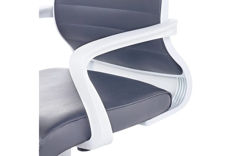 Kontorsstol Leader Grå/vit - Grå/vit - Möbler - Fåtölj & stolar - Kontorsstol & skrivbordsstol