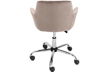 Kontorsstol Loft24 Kontorsstol Perry Taupe Taupe - Möbler - Fåtölj & stolar - Kontorsstol & skrivbordsstol