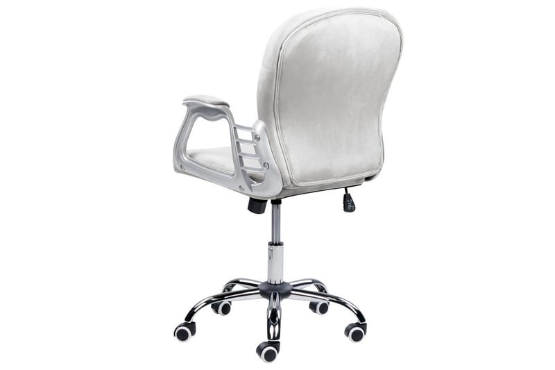 Kontorsstol med kristaller Princess Grå/Silver/Svart - Grå/Silver/Svart - Möbler - Fåtölj & stolar - Kontorsstol & skrivbordsstol