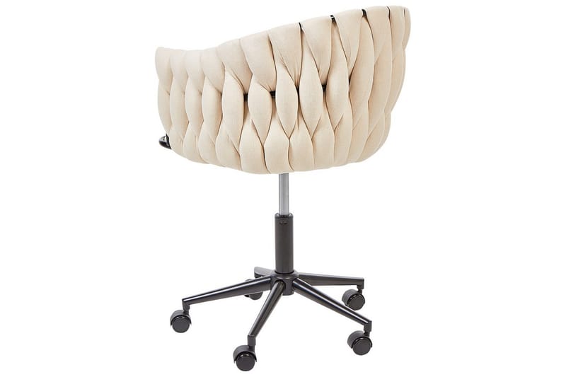 Kontorsstol Milan Beige/svart - Beige/svart - Möbler - Fåtölj & stolar - Kontorsstol & skrivbordsstol