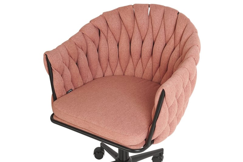 Kontorsstol Milan Rosa - Rosa - Möbler - Fåtölj & stolar - Kontorsstol & skrivbordsstol