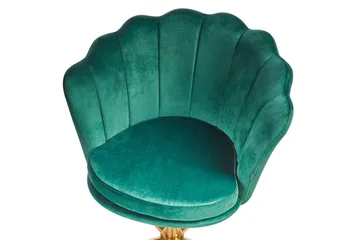 Kontorsstol Monticello Grön/guld/svart - Grön/guld/svart - Möbler - Fåtölj & stolar - Kontorsstol & skrivbordsstol