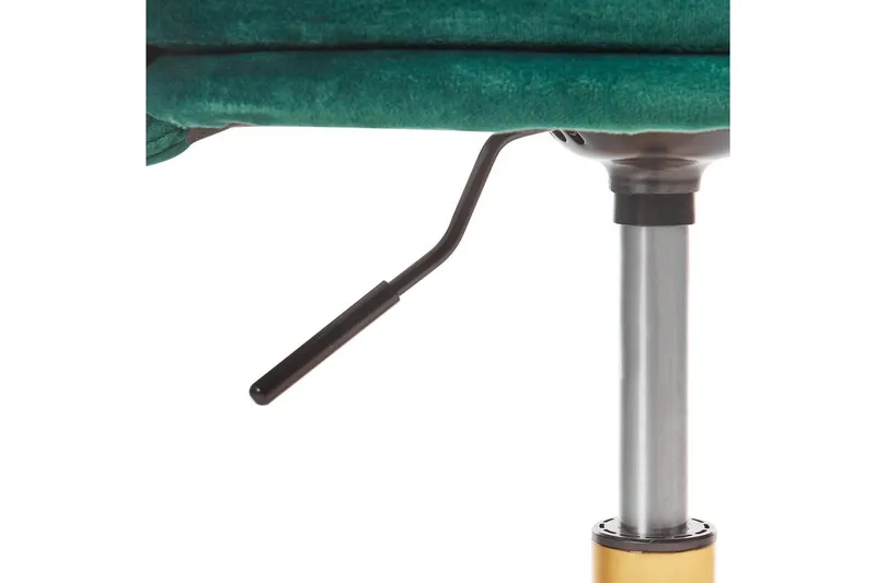 Kontorsstol Monticello Grön/guld/svart - Grön/guld/svart - Möbler - Fåtölj & stolar - Kontorsstol & skrivbordsstol