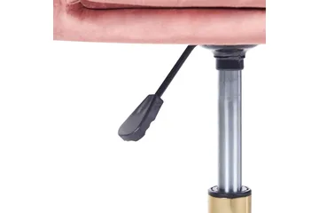 Kontorsstol Monticello Rosa/guld/svart - Rosa/guld/svart - Möbler - Fåtölj & stolar - Kontorsstol & skrivbordsstol