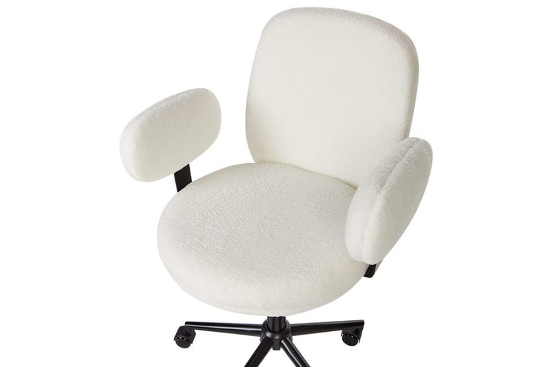 Kontorsstol Moraga Vit/Svart - Vit/Svart - Möbler - Fåtölj & stolar - Kontorsstol & skrivbordsstol