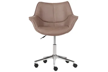 Kontorsstol Newdale Ljusbrun - Ljusbrun - Möbler - Fåtölj & stolar - Kontorsstol & skrivbordsstol