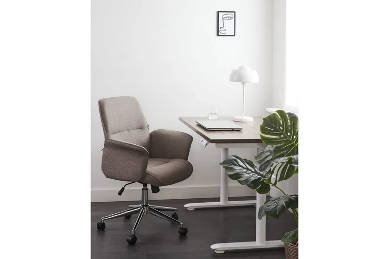Kontorsstol Ravishing Brun - Brun - Möbler - Fåtölj & stolar - Kontorsstol & skrivbordsstol