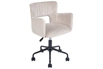 Kontorsstol Sanilac Beige/grå/svart - Beige/grå/svart - Möbler - Fåtölj & stolar - Kontorsstol & skrivbordsstol