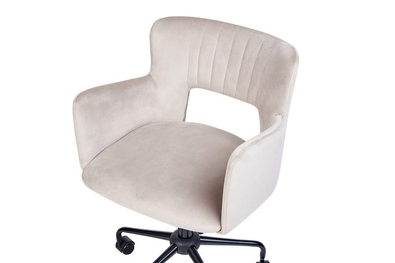 Kontorsstol Sanilac Beige/grå/svart - Beige/grå/svart - Möbler - Fåtölj & stolar - Kontorsstol & skrivbordsstol