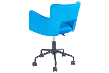 Kontorsstol Sanilac Blå - Blå - Möbler - Fåtölj & stolar - Kontorsstol & skrivbordsstol