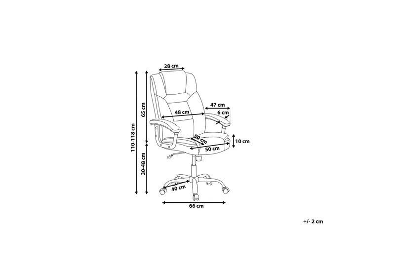 Advance Kontorsstol - Beige - Möbler - Fåtölj & stolar - Kontorsstol & skrivbordsstol