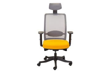 Anggun Kontorsstol - Gul/Grå - Möbler - Fåtölj & stolar - Kontorsstol & skrivbordsstol
