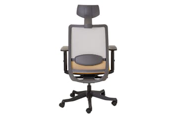 Anggun Kontorsstol - Gul/Grå - Möbler - Fåtölj & stolar - Kontorsstol & skrivbordsstol