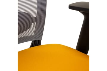 Anggun Kontorsstol - Gul/Grå - Möbler - Fåtölj & stolar - Kontorsstol & skrivbordsstol