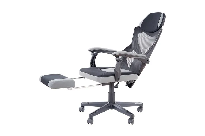 Balneario Kontorsstol Ställbar - Svart/Grå - Möbler - Fåtölj & stolar - Kontorsstol & skrivbordsstol