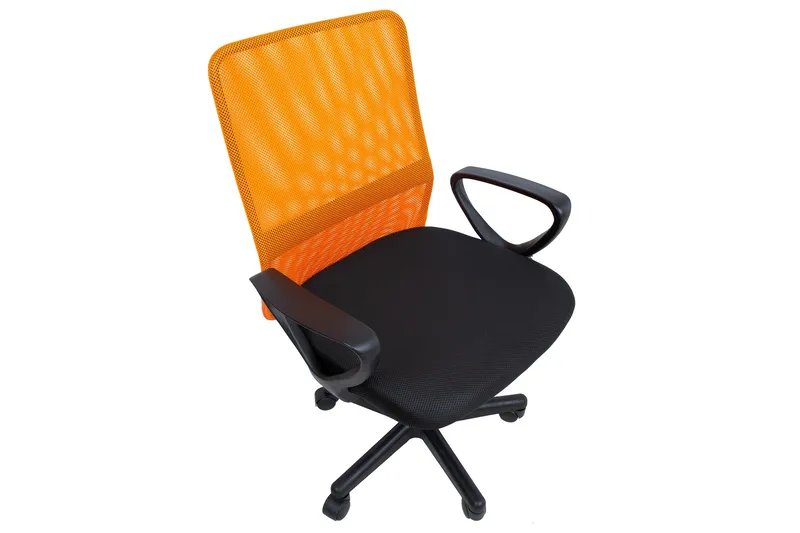 Belinda Kontorstol Svart/Orange - Möbler - Fåtölj & stolar - Kontorsstol & skrivbordsstol