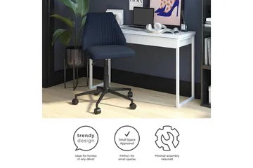 Brittany Kontorsstol Marinblå - Novogratz - Möbler - Fåtölj & stolar - Kontorsstol & skrivbordsstol