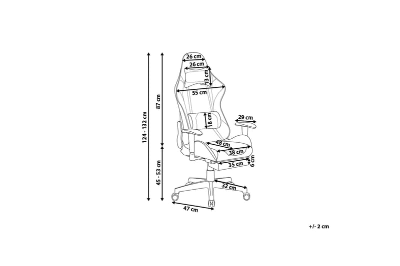 Brunnevik Gamingstol - Gul - Möbler - Fåtölj & stolar - Kontorsstol & skrivbordsstol