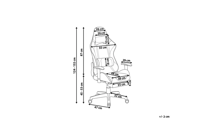 Brunnevik Gamingstol - Gul - Möbler - Fåtölj & stolar - Gamingstol