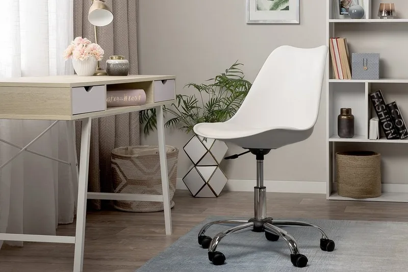 Dakota Ii Kontorsstol - Vit - Möbler - Fåtölj & stolar - Kontorsstol & skrivbordsstol