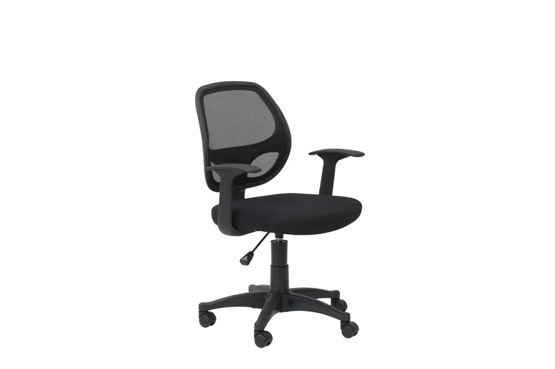 Davis Kontorsstol Höj och sänkbar Svart, Dorel Home