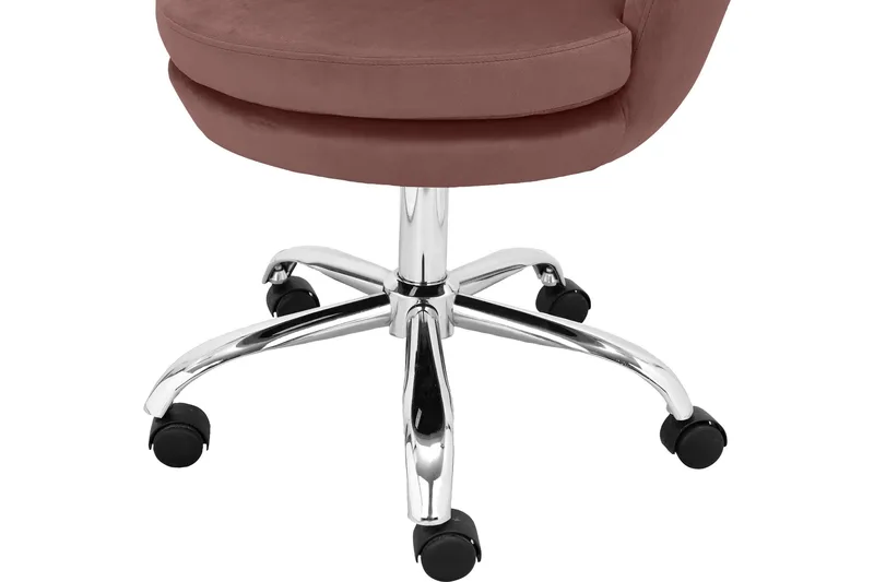 Eirik Kontorsstol Höj och sänkbar - Rosa - Möbler - Fåtölj & stolar - Kontorsstol & skrivbordsstol