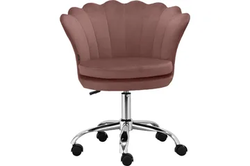 Eirik Kontorsstol Höj och sänkbar - Rosa - Möbler - Fåtölj & stolar - Kontorsstol & skrivbordsstol