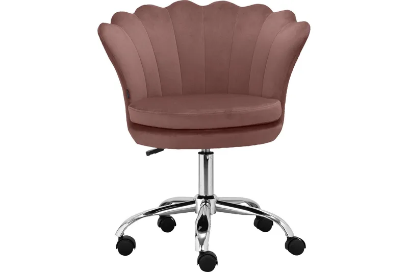 Eirik Kontorsstol Höj och sänkbar - Rosa - Möbler - Fåtölj & stolar - Kontorsstol & skrivbordsstol