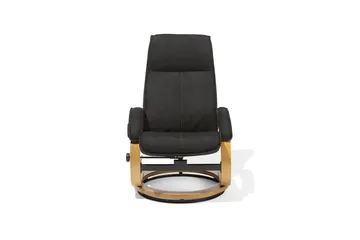 Hero Recliner med fotpall - Svart - Möbler - Fåtölj & stolar - Fåtölj - Massagestol & massagefåtölj