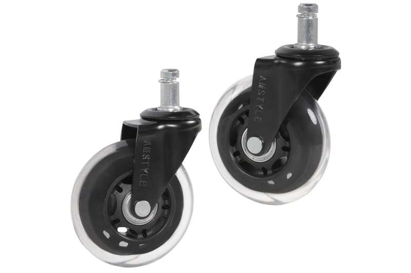 Hjul Lahrman till Kontorsstol 5-pack - Transparent - Möbler - Fåtölj & stolar - Kontorsstol & skrivbordsstol