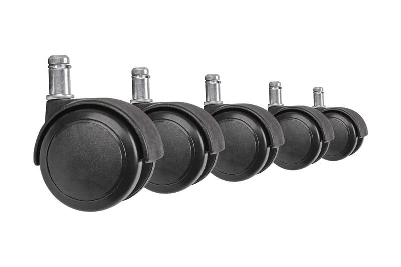Hjul Overholtz till Kontorsstol 5-pack - Svart - Möbler - Fåtölj & stolar - Kontorsstol & skrivbordsstol