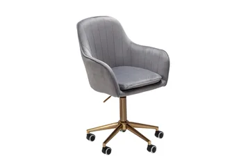 Hubdam Kontorsstol - Grå/Silver - Möbler - Fåtölj & stolar - Kontorsstol & skrivbordsstol