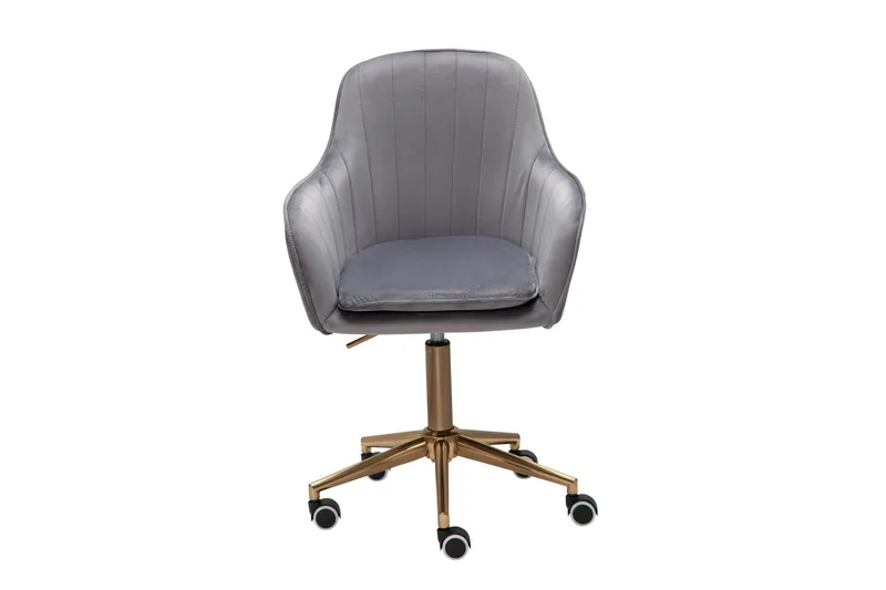 Hubdam Kontorsstol - Grå/Silver - Möbler - Fåtölj & stolar - Kontorsstol & skrivbordsstol