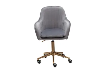 Hubdam Kontorsstol - Grå/Silver - Möbler - Fåtölj & stolar - Kontorsstol & skrivbordsstol