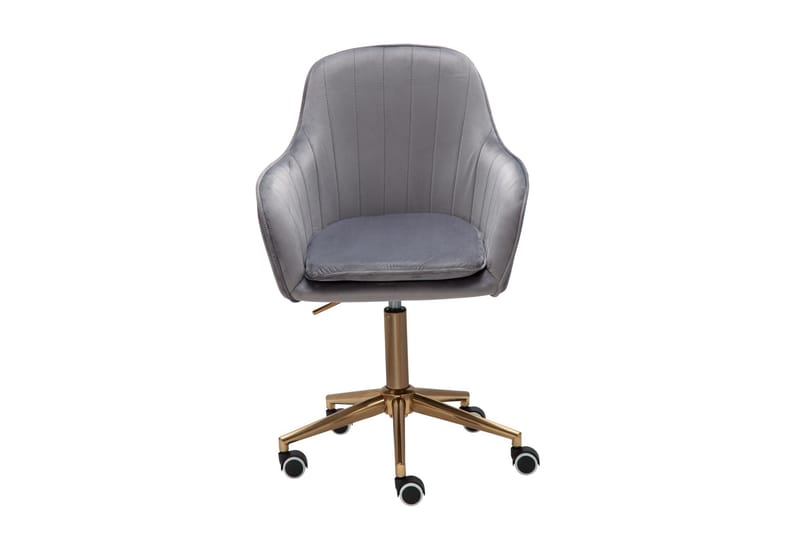 Hubdam Kontorsstol - Grå/Silver - Möbler - Fåtölj & stolar - Kontorsstol & skrivbordsstol