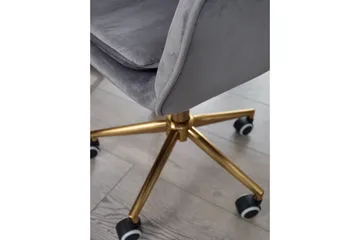 Hubdam Kontorsstol - Grå/Silver - Möbler - Fåtölj & stolar - Kontorsstol & skrivbordsstol