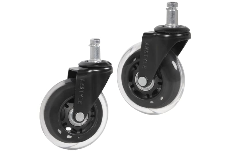 Izic Hjul till Kontorsstol 5-pack - Transparent - Möbler - Fåtölj & stolar - Kontorsstol & skrivbordsstol