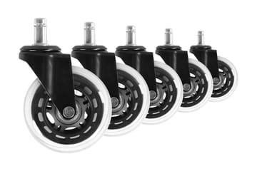 Izic Hjul till Kontorsstol 5-pack - Transparent - Möbler - Fåtölj & stolar - Kontorsstol & skrivbordsstol