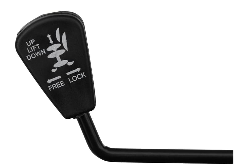 Junpeya Kontorsstol Höj och sänkbar - Svart/Vit - Möbler - Fåtölj & stolar - Kontorsstol & skrivbordsstol