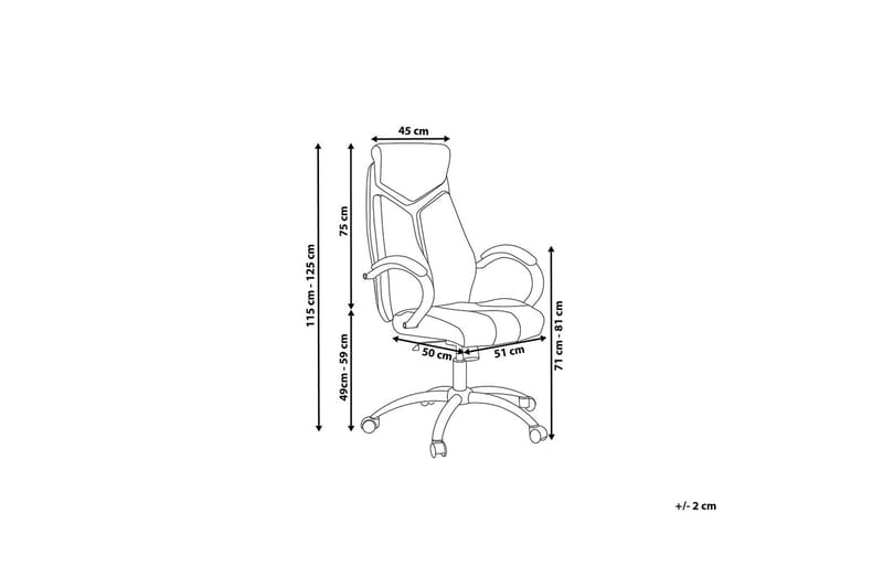 Kontorsstol Formula 1 - Beige - Kontorsstol & skrivbordsstol