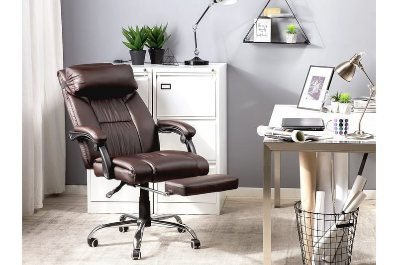Kontorsstol Luxury - Silver - Kontorsstol & skrivbordsstol